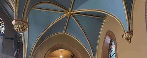 Interior renovation of St. Francis