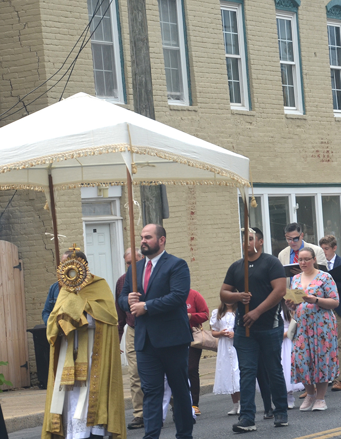 The Corpus Christi procession