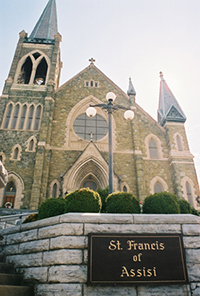 Exterior of St. Francis Church