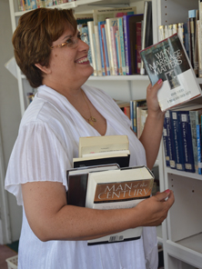 Former Librarian Angie McFarland