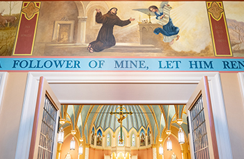 Mural of St. Francis