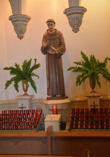 St. Francis shrine