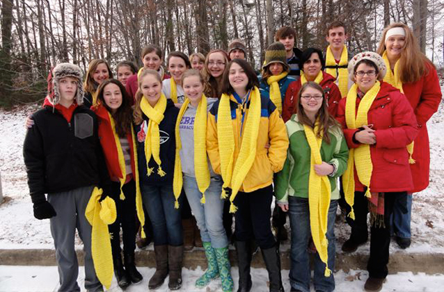 Members of Youth for Life traveled to Washington, D.C., for the 2013 March for Life.