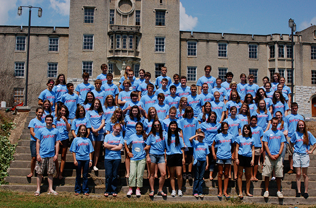 Approximately 60 young people attended the first Camp Joshua Virginia held in August 2012.
