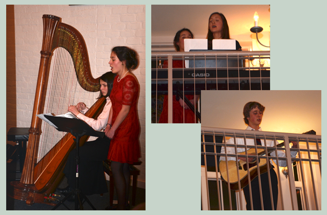 Members of Youth for Life raised money at a dinner and concert in February 2014.